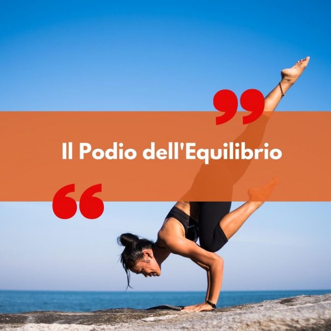 il podio dell'equilibrio